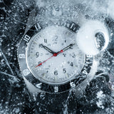 41mm Arctic Steel Navigator (SSNAV) on Ballistic Nylon image