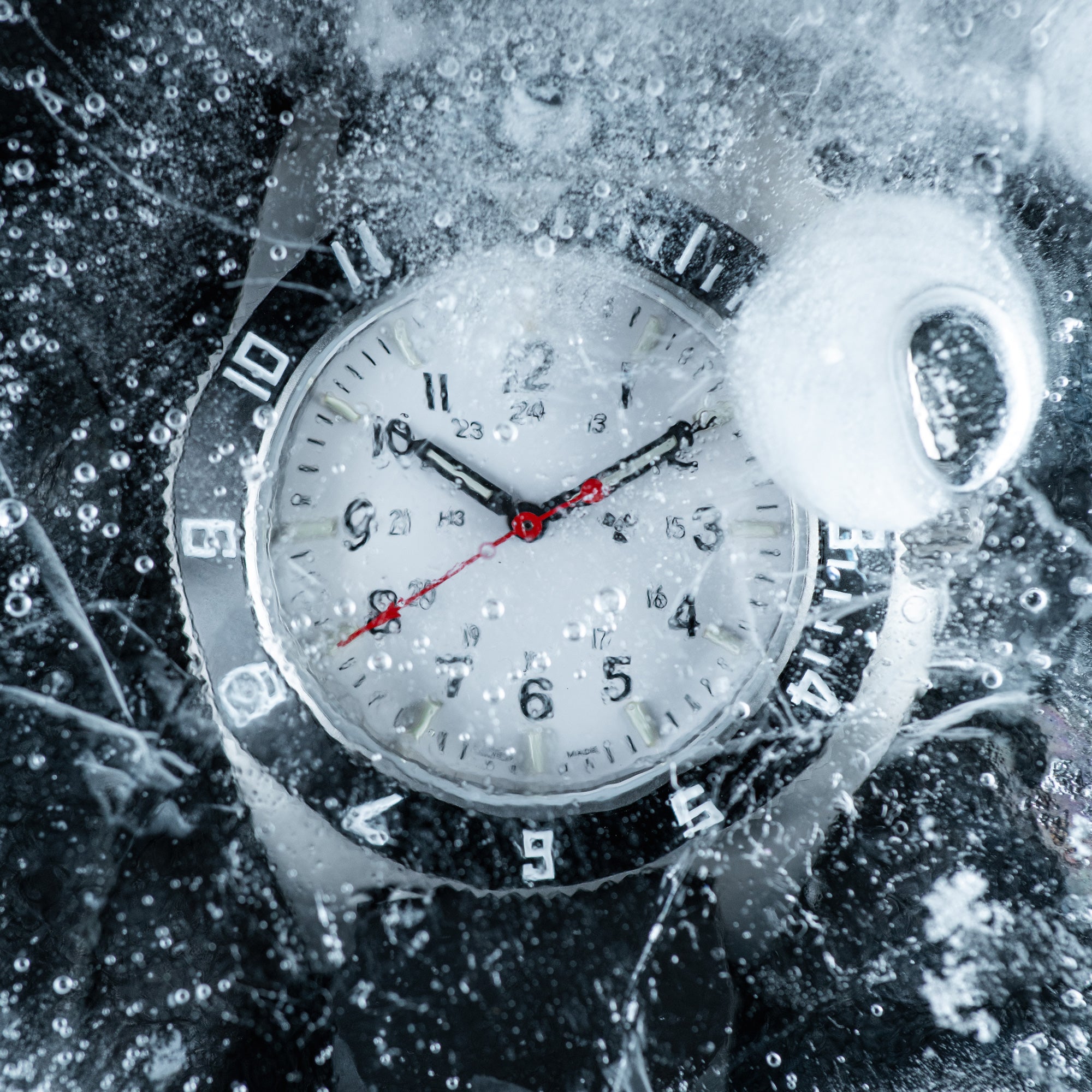 41mm Arctic Steel Navigator (SSNAV) on Ballistic Nylon image
