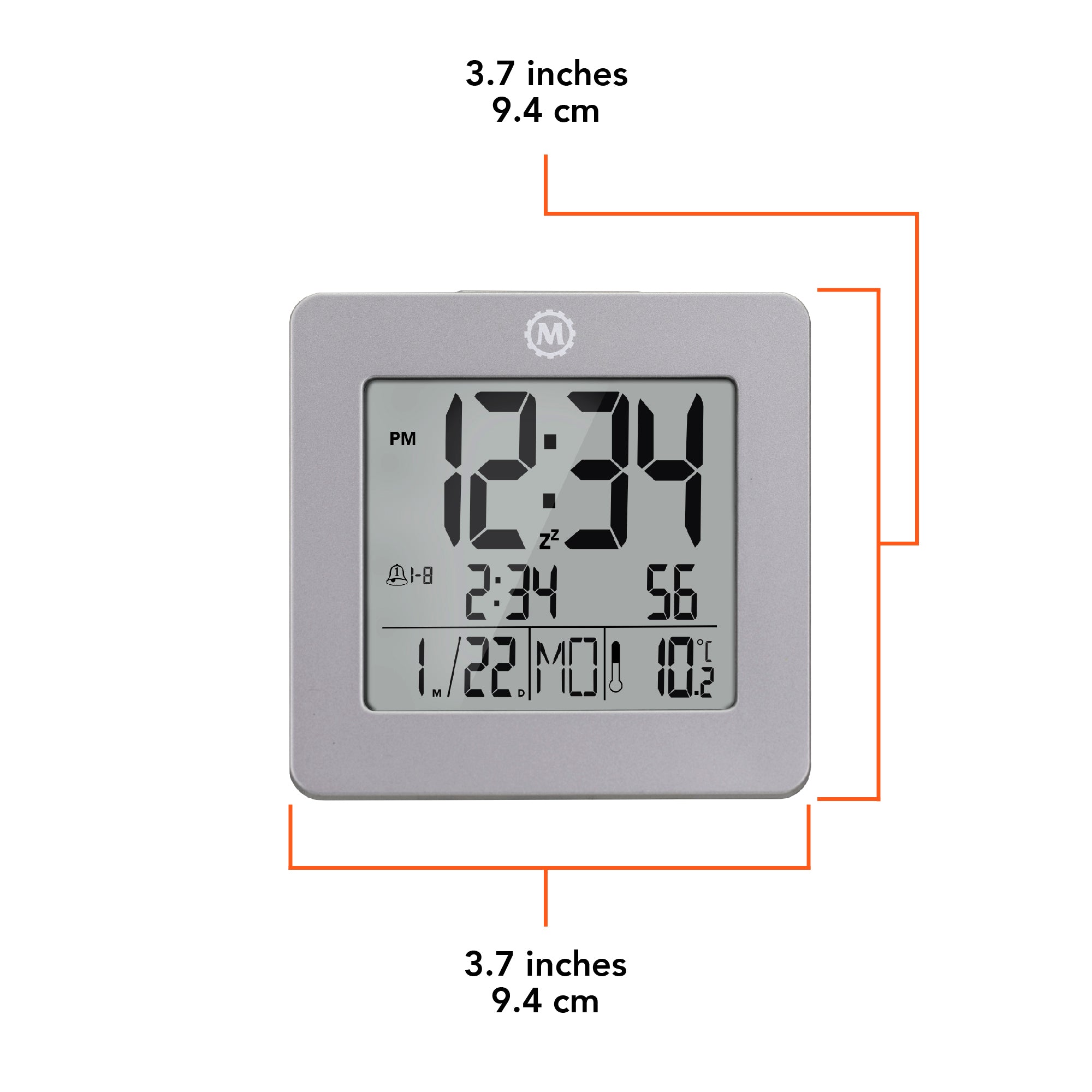 Reloj de escritorio digital