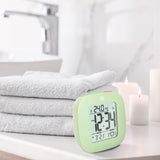 Clock, LCD, Alarm, Mini, Green (25/50) image