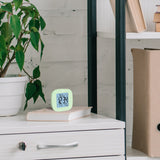 Clock, LCD, Alarm, Mini, Green (25/50) image