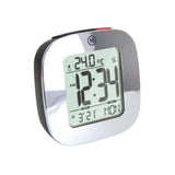Clock, LCD, Alarm, Mini, Silver (25/50) image