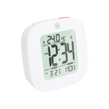 Clock, LCD, Alarm, Mini, White (25/50) image
