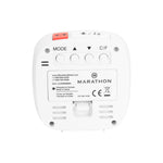 Clock, LCD, Alarm, Mini, White (25/50)