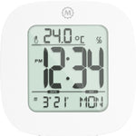 Clock, LCD, Alarm, Mini, White (25/50)