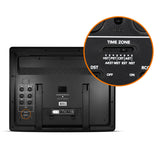 Super Jumbo Self-Setting Wall Clock with Full Date Display and 7 Time Zones image