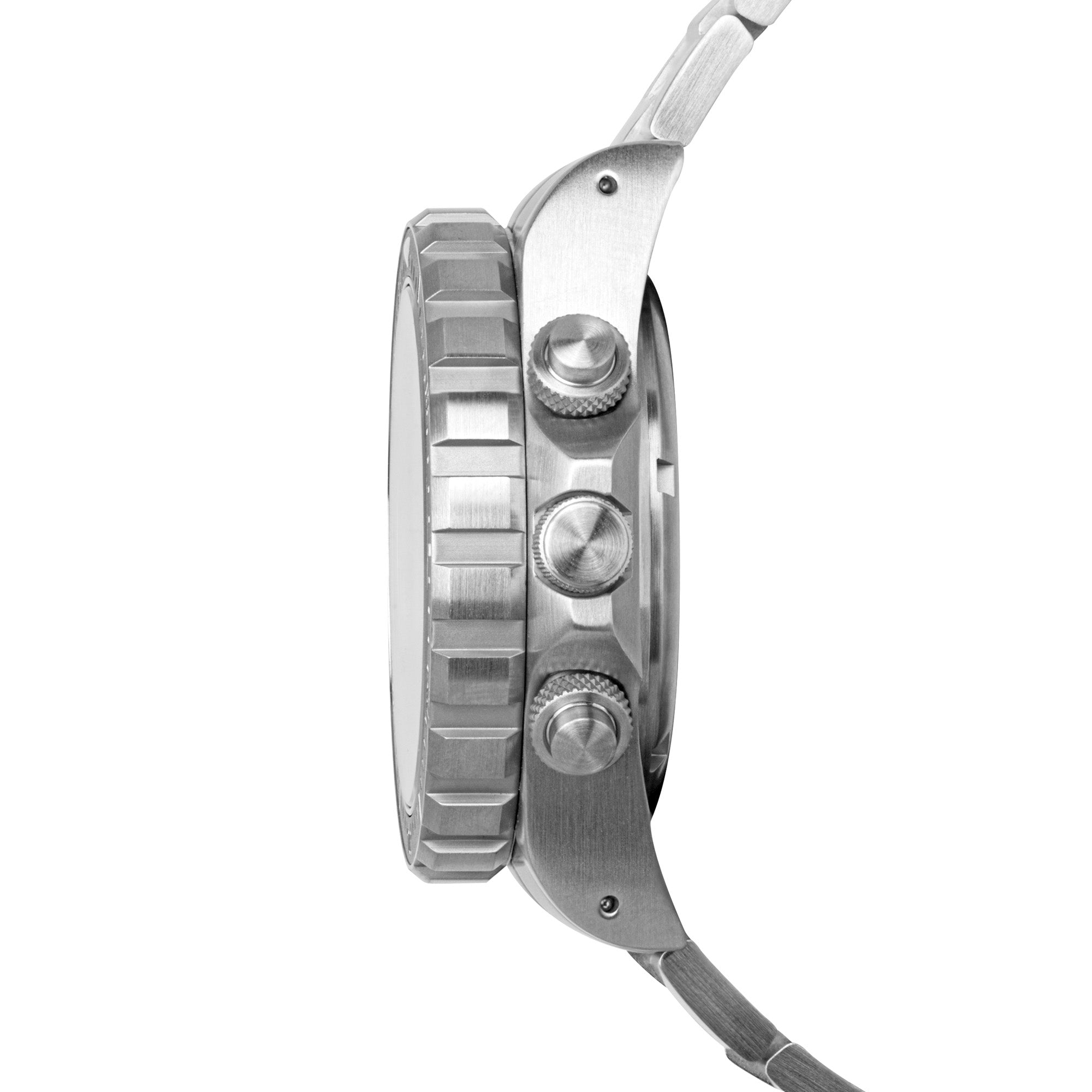 Cronógrafo automático (CSAR) Jumbo para piloto/buceador de 46mm con brazalete de acero inoxidable image