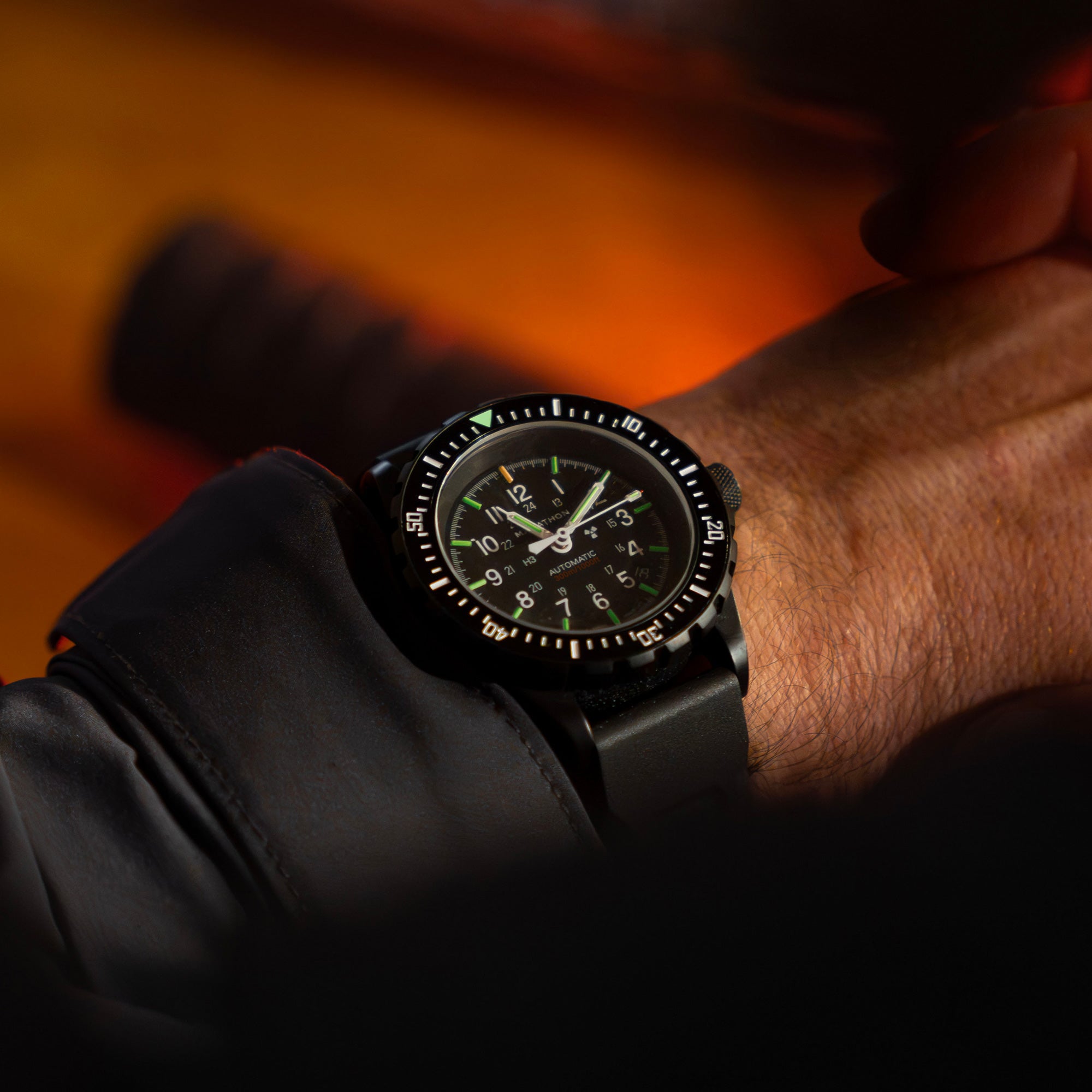 41mm Anthracite Large Diver's Automatic (GSAR) – Marathon Watch