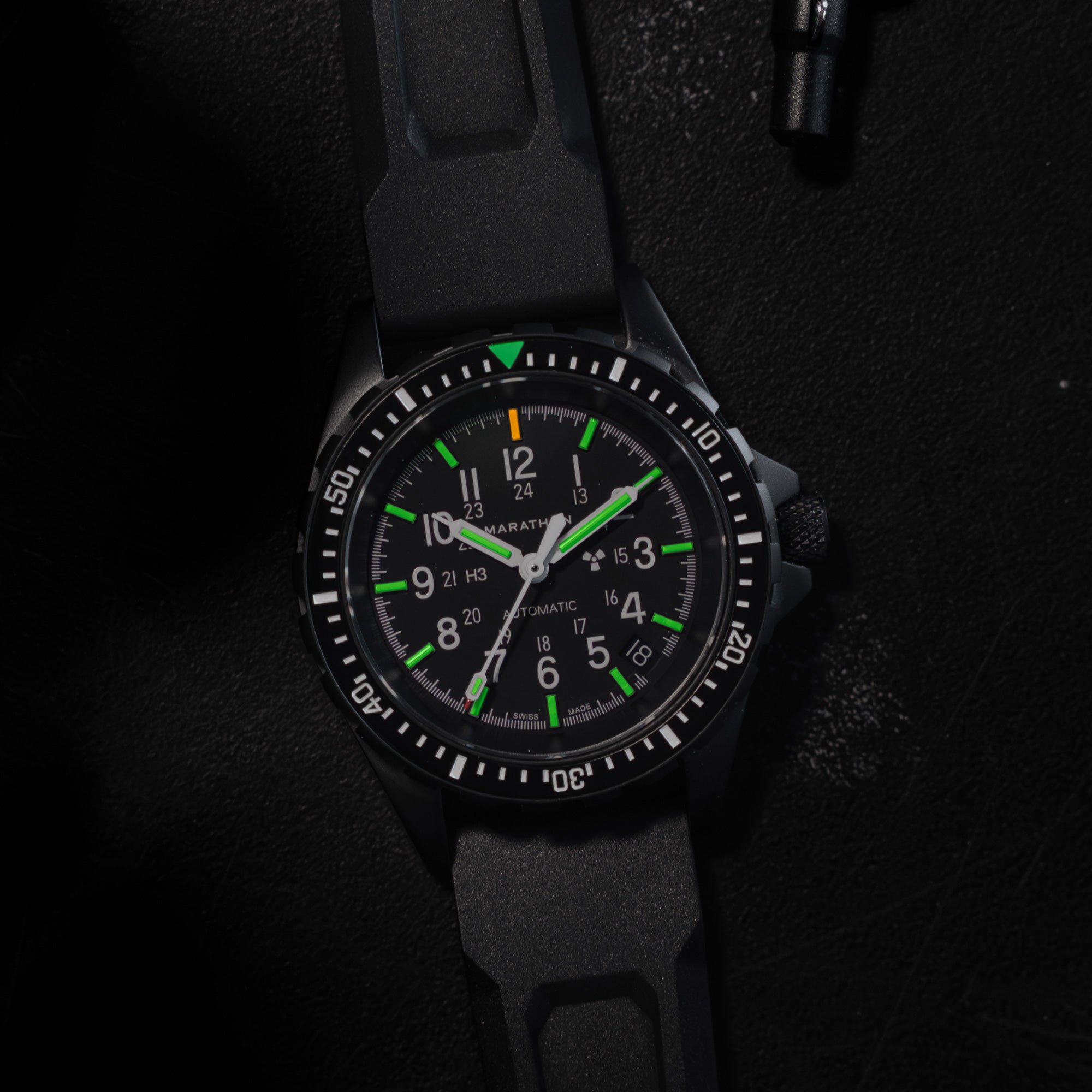 36mm Anthracite Medium Diver's Automatic (MSAR Auto) – Marathon Watch