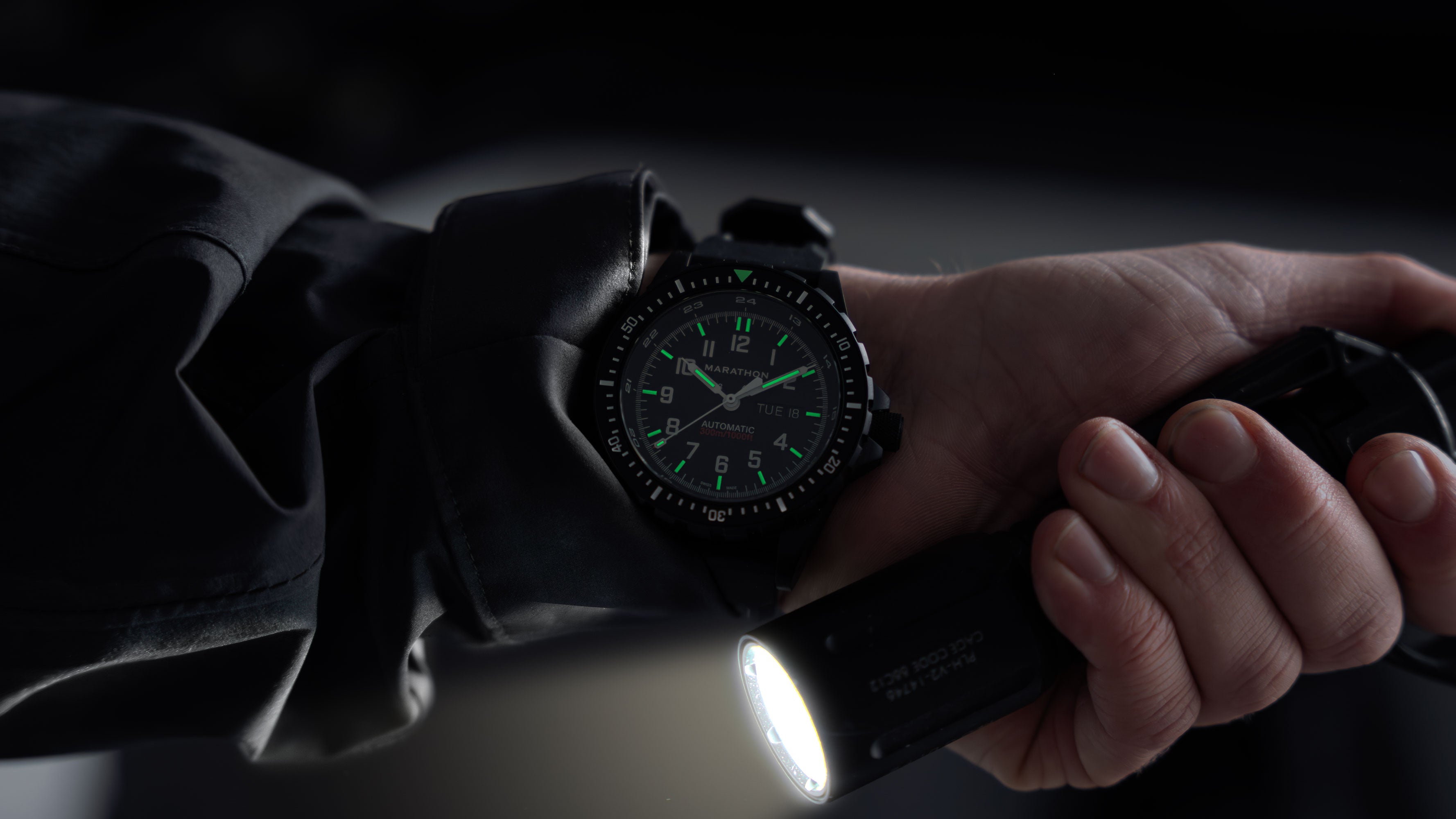 1000HOUR HEARING MARATHON 2020/6〜2021/5 46mm Anthracite Large Diver's Automatic (JDD) – Marathon Watch