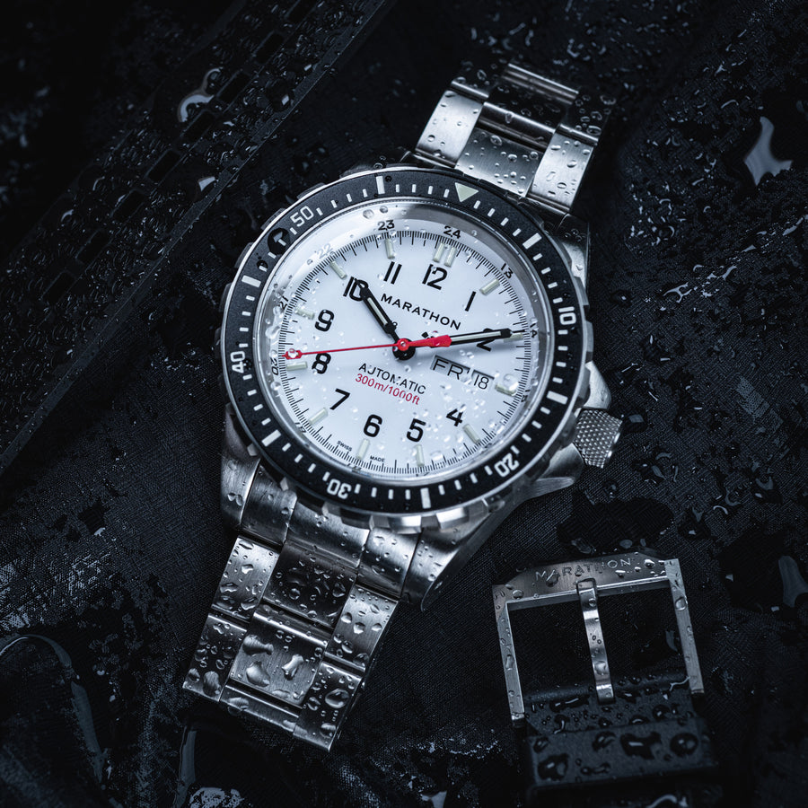 46mm Arctic Edition Jumbo Day/Date Automatic (JDD) with Stainless Steel Bracelet