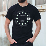 Slim Fit Midnight Black Glow Marathon Watch OSAR-D T-Shirt image