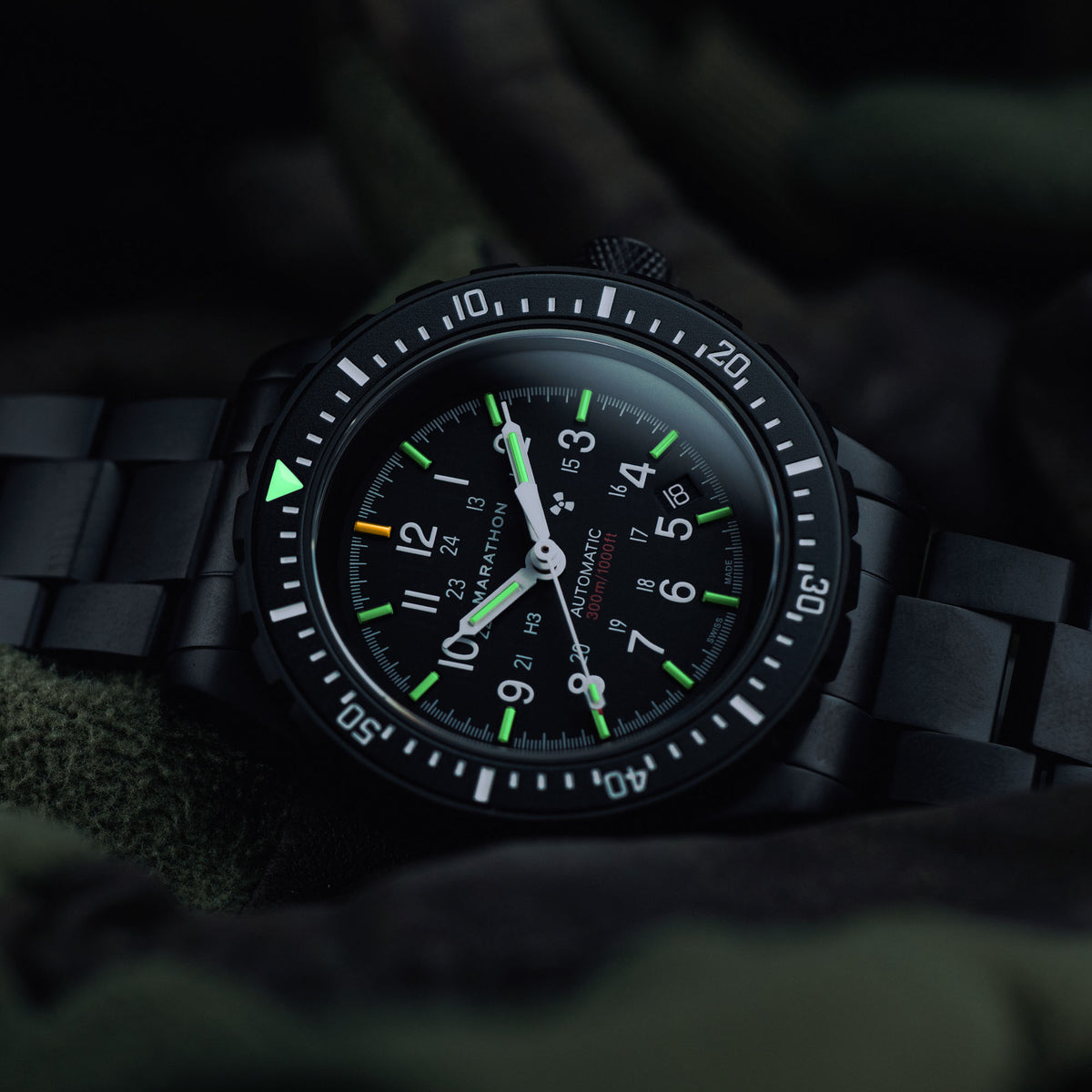 41mm Anthracite Large Diver's Automatic (GSAR) with Stainless Steel Br ...