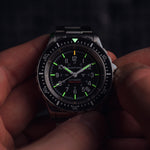 Grande montre automatique de plongée ( GSAR ) de 41 mm avec bracelet en acier inoxydable image