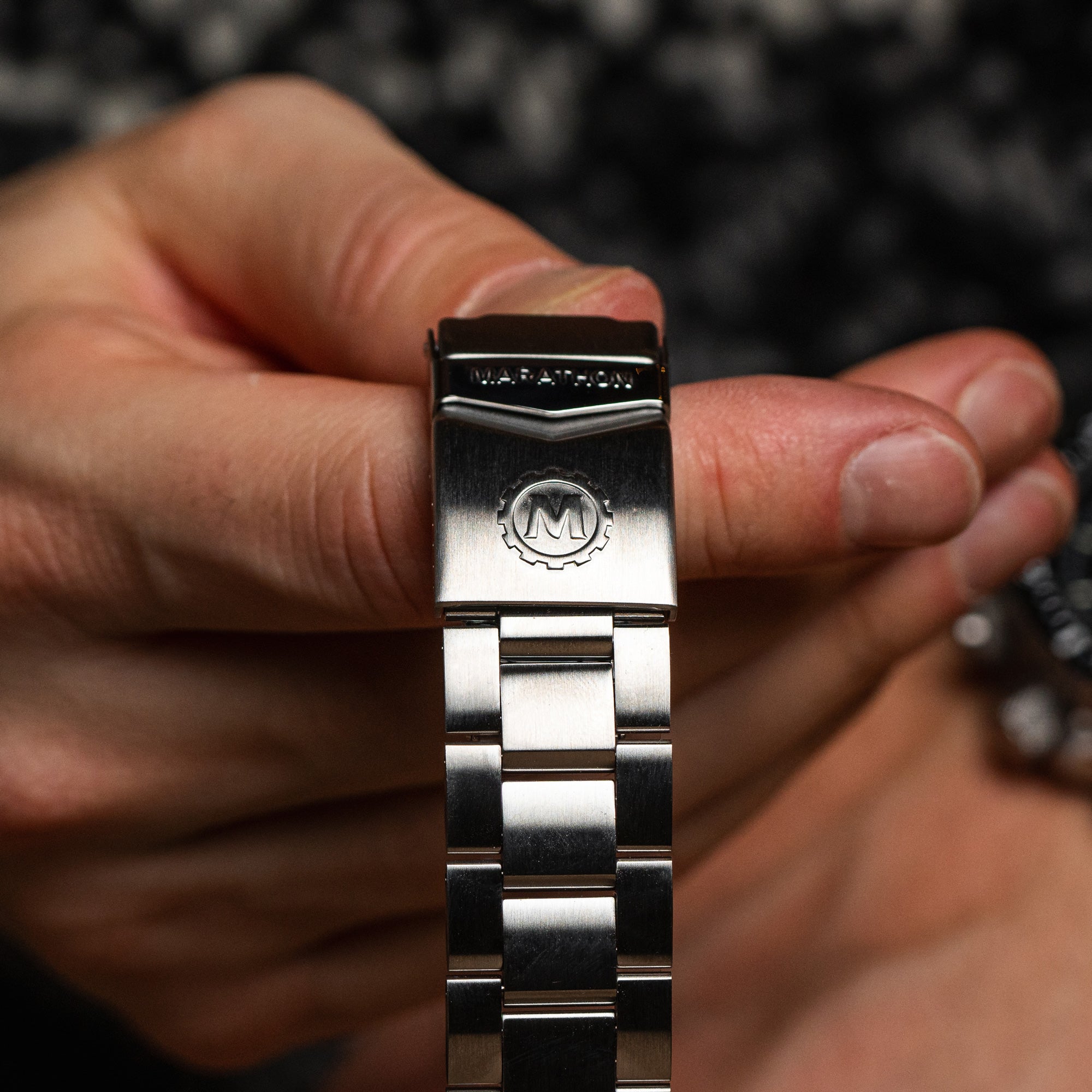 Brazalete de acero inoxidable de 20 mm (para inmersiones grandes) image