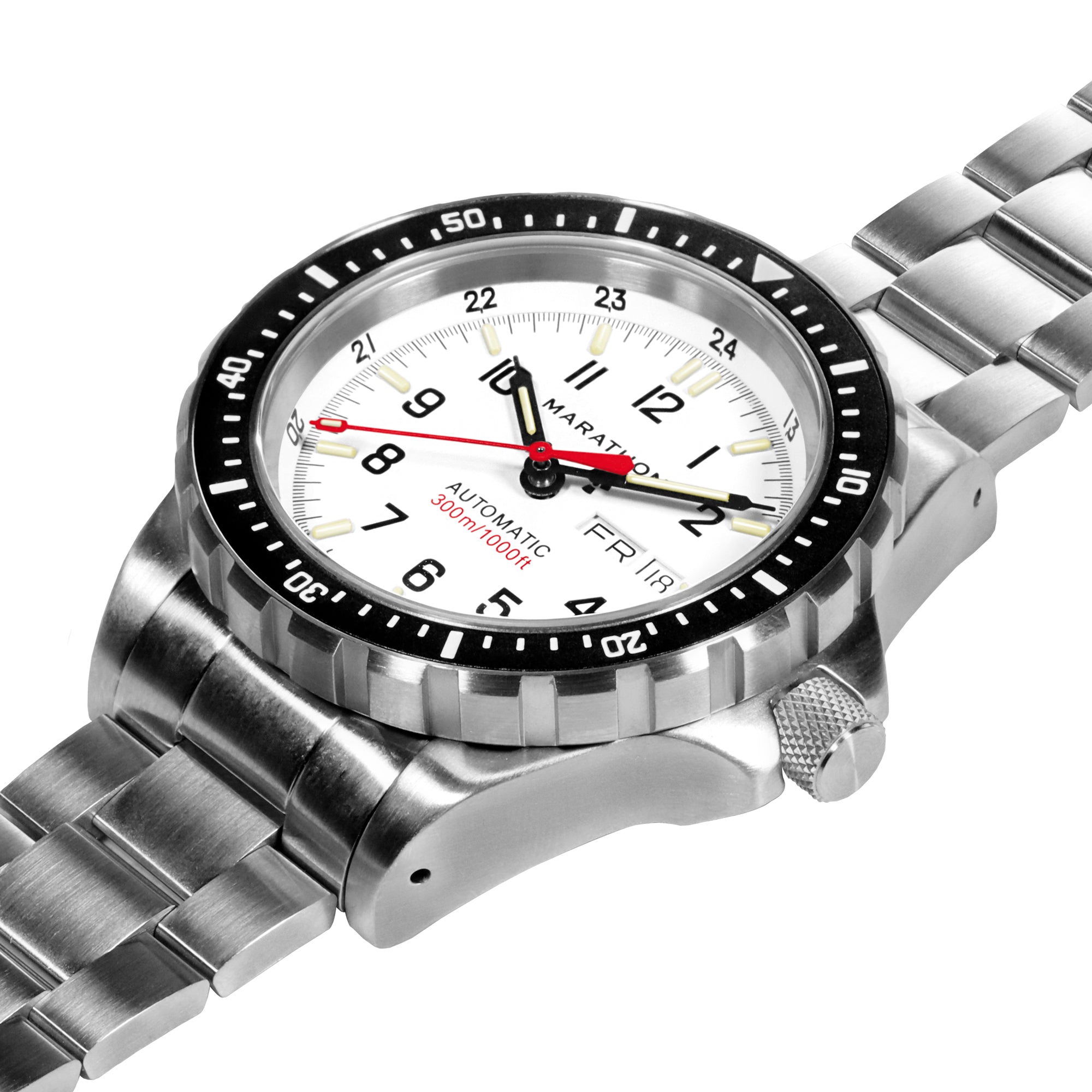 Caja automática Jumbo con día/fecha (JDD) Arctic Edition de 46 mm con brazalete de acero inoxidable image