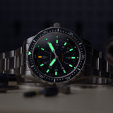 46mm Jumbo Diver's Quartz (JSAR) with Stainless Steel Bracelet image