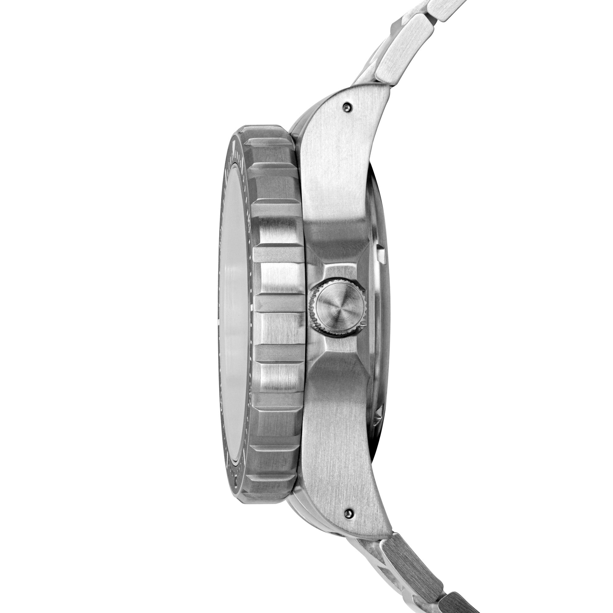 Cuarzo de buzo jumbo (JSAR) de 46mm con brazalete de acero inoxidable image