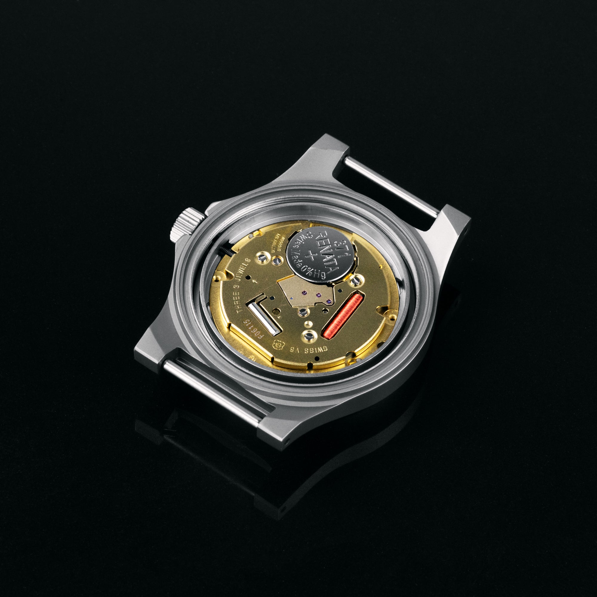 36mm Officer's Quartz w/ Date (GPQ-D) on Nylon DEFSTAN