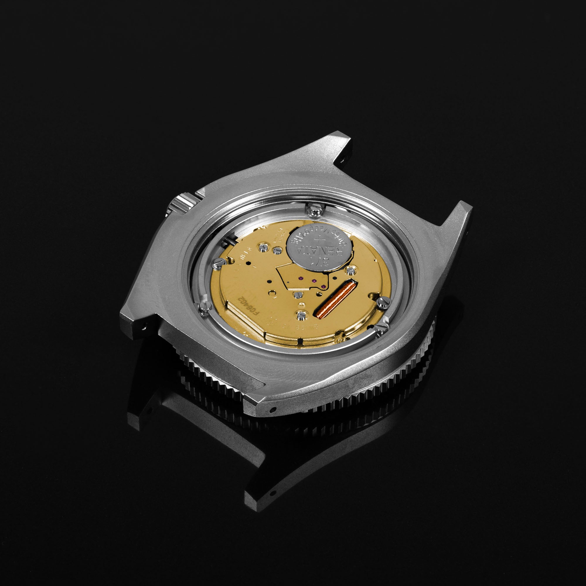 41mm Arctic Steel Navigator (SSNAV) on Ballistic Nylon – Marathon