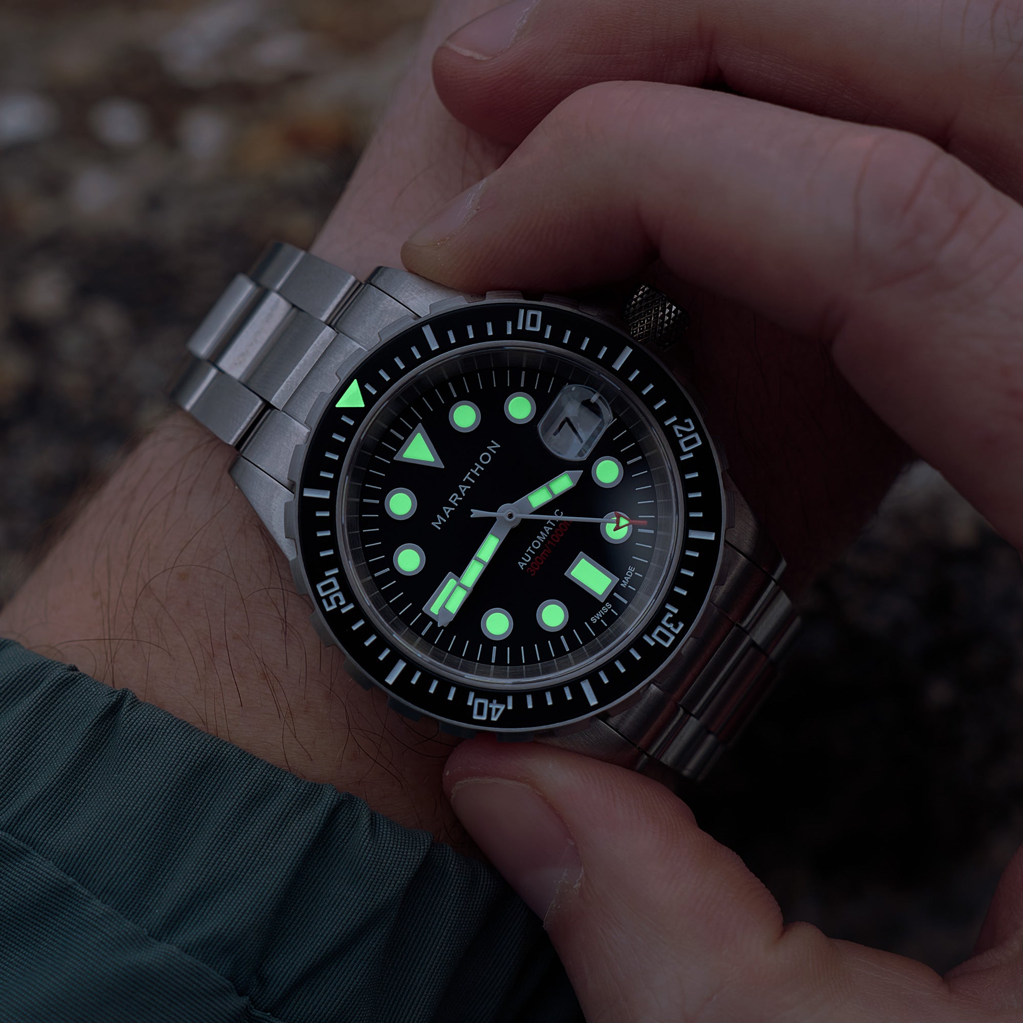 41mm Original SAR w/ Date (OSAR-D) with Stainless Steel Bracelet