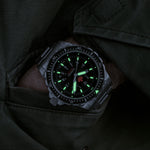 46mm Red Maple Jumbo Diver's Quartz (JSAR) with Stainless Steel Bracelet image