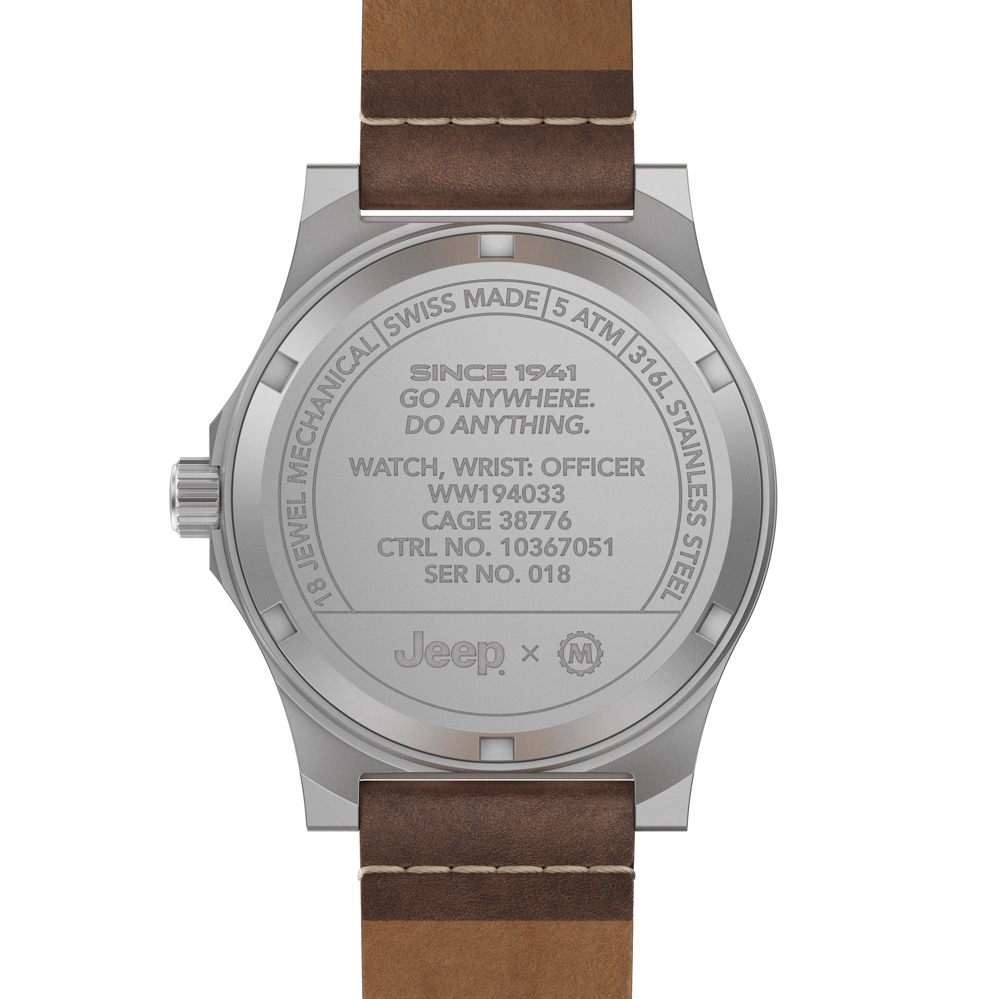 41mm Jeep® Willys SSGPM (Officer's Mechanical) image