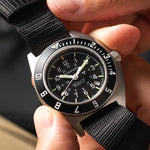 41mm Steel Navigator w/ Date Automatic (SSNAV-D AUTO) on Ballistic Nylon