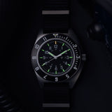 41mm Steel Navigator Automatic (SSNAV Auto) on Nylon DEFSTAN image