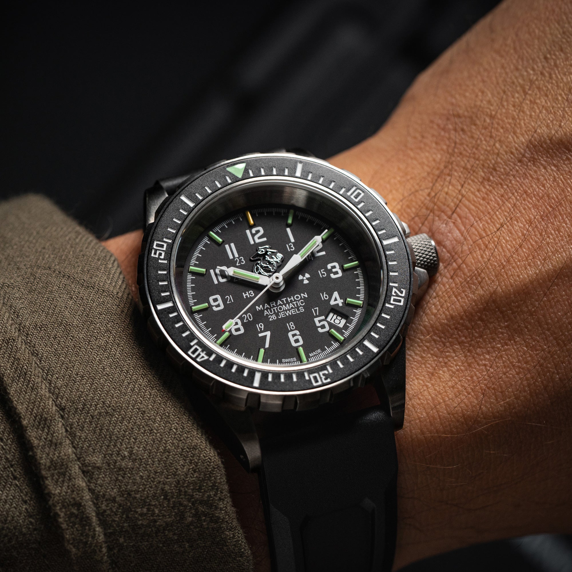 41mm Offizielle USMC™ Große Taucheruhr Automatik (GSAR)