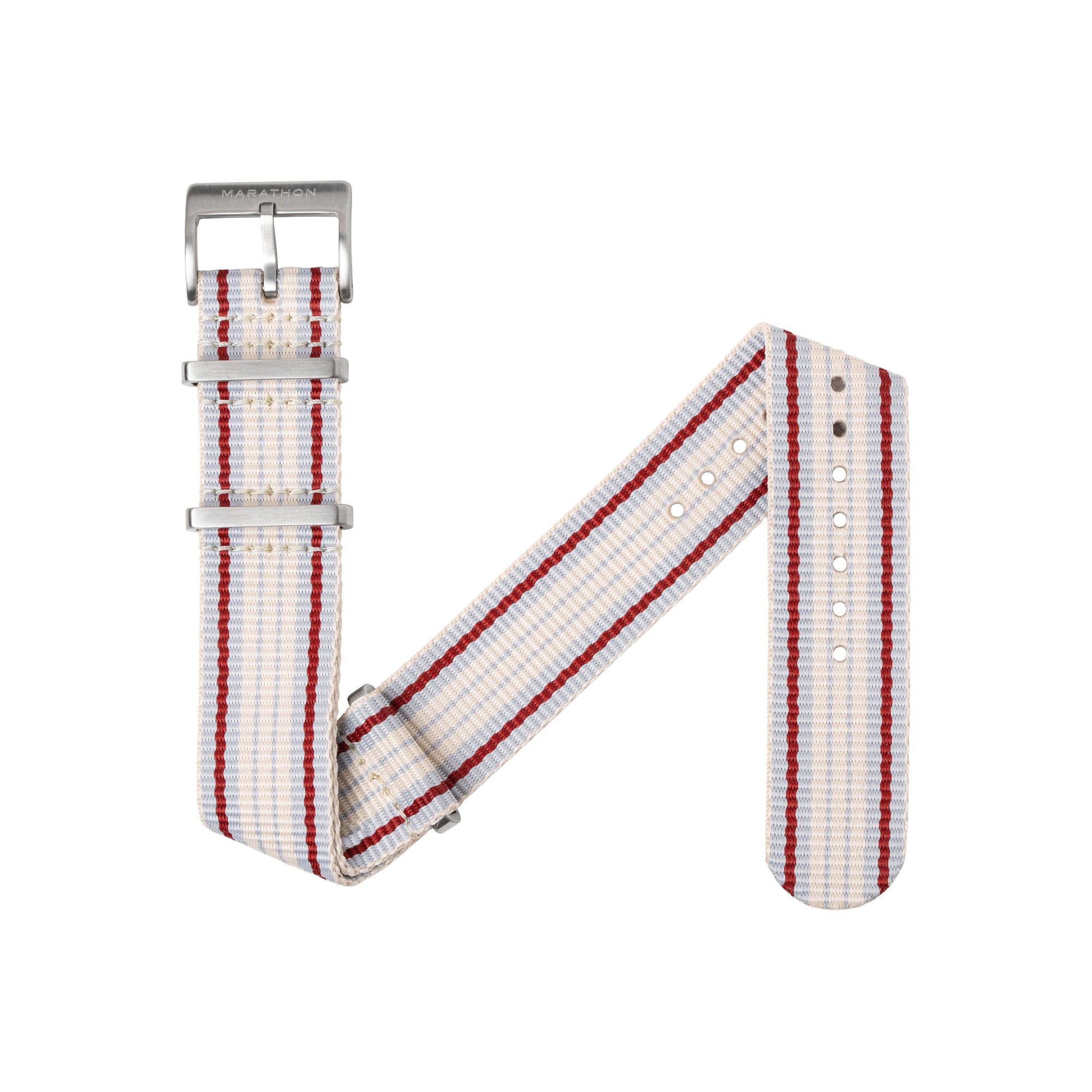 22MM DEFSTAN Strap Brushed Steel Hardware