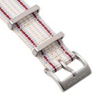 22MM DEFSTAN Strap Brushed Steel Hardware