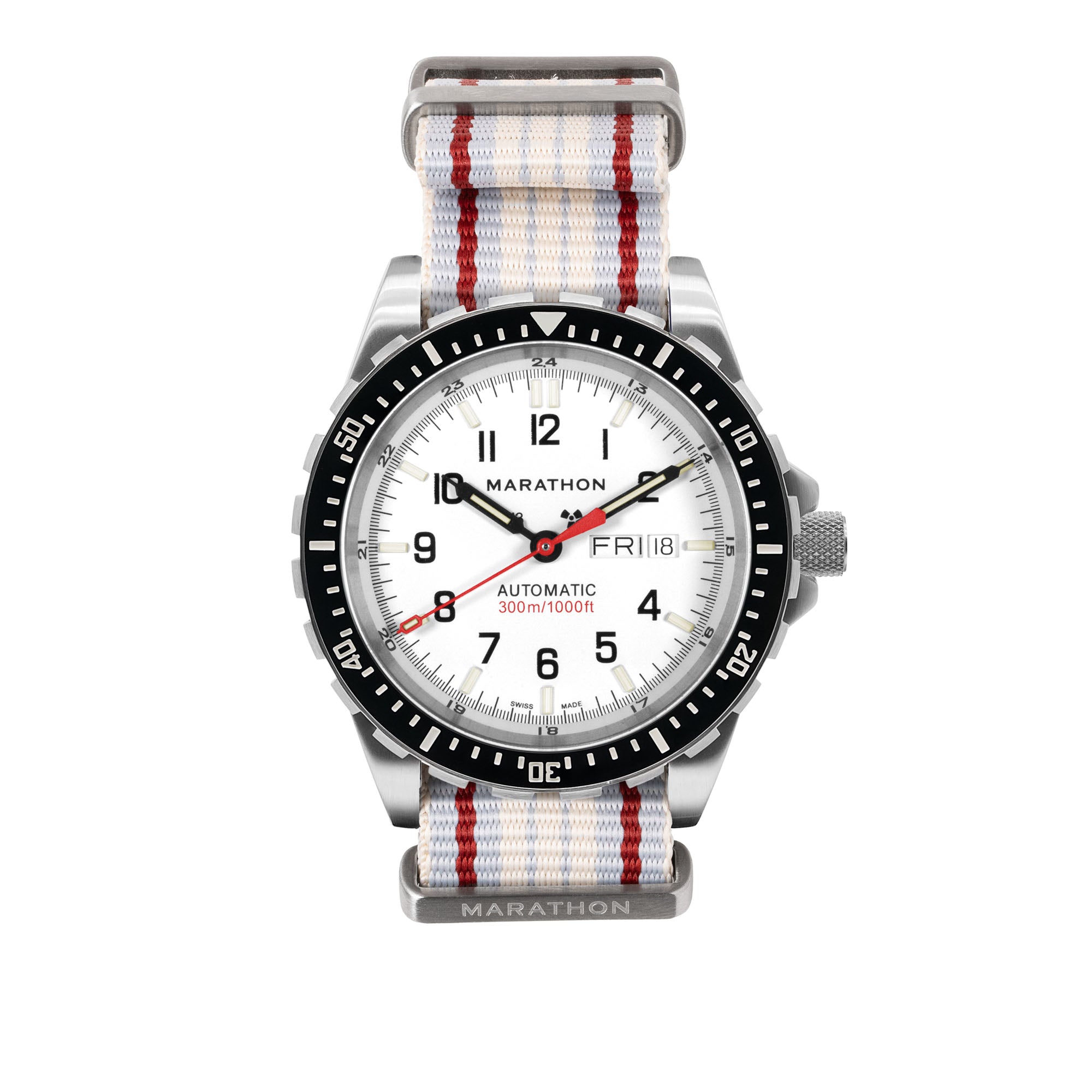 22MM DEFSTAN Strap Brushed Steel Hardware