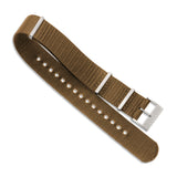 Nylon DEFSTAN Strap with Parkerized Hardware, 20mm, Desert Tan image