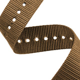 Nylon DEFSTAN Strap with Parkerized Hardware, 20mm, Desert Tan image