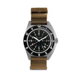 Nylon DEFSTAN Strap with Parkerized Hardware, 20mm, Desert Tan image