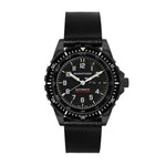 Correa de cuero de 2 piezas, 20 mm, negra, herrajes antracita