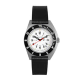 2-Piece Leather Strap, 20mm, Black, Parkerized Hardware image