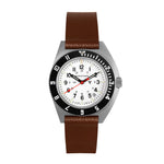 2-Piece Leather Strap, 20mm, Cognac, Parkerized Hardware image