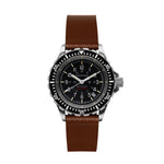2-Piece Leather Strap, 20mm, Cognac, Brushed Hardware image
