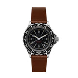 2-Piece Leather Strap, 20mm, Cognac, Brushed Hardware image