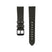 2-Piece Leather Strap, 20mm, Black, Anthracite Hardware image