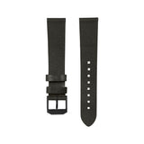 2-Piece Leather Strap, 20mm, Moss Green, Anthracite Hardware image