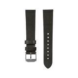 2-Piece Leather Strap, 20mm, Moss Green, Brushed Steel Hardware image