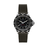2-Piece Leather Strap, 20mm, Moss Green, Brushed Steel Hardware image
