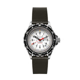 2-Piece Leather Strap, 20mm, Moss Green, Brushed Steel Hardware image