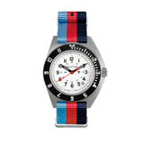 Sangle DEFSTAN en nylon tissé pour ceinture de sécurité, rouge et blanc, 20 mm image