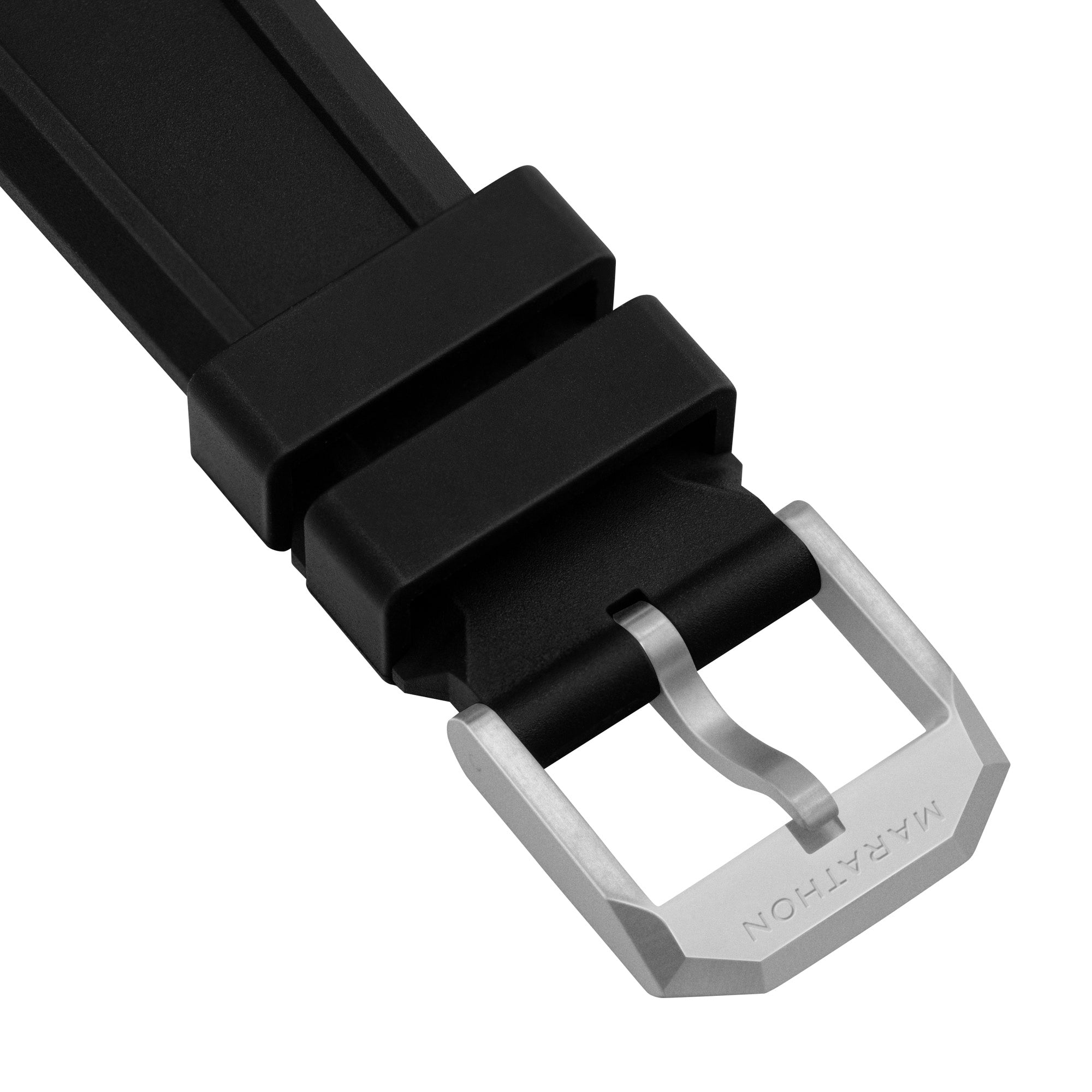 3-Piece Rubber Strap Kit, Parkerized, 20mm – Marathon Watch