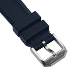 3-Piece Rubber Strap Kit, Blue, 20mm image