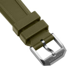 3-Piece Rubber Strap Kit, OD Green, 20mm image